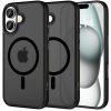Tech-protect Magmat Magsafe Iphone 16 Matt Fekete Tok-5906302311088 1 kép