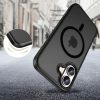 Tech-protect Magmat Magsafe Iphone 16 Matt Fekete Tok-5906302311088 2 kép