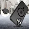 Tech-protect Magmat Magsafe Iphone 16 Matt Fekete Tok-5906302311088 2 kép