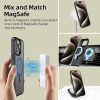 Tech-protect Magedge Magsafe Iphone 16 Pro Matt Fekete/fémszürke Tok-5906302311194 4 kép