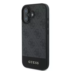  iPhone 16 Plus GUESS tok GUHCP16MG4GLGR (PC/TPU 4G PU Bottom Stripe) -3666339344979 2 kép
