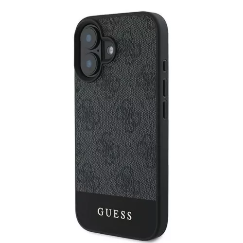  iPhone 16 Plus GUESS tok GUHCP16MG4GLGR (PC/TPU 4G PU Bottom Stripe) -3666339344979 2 kép