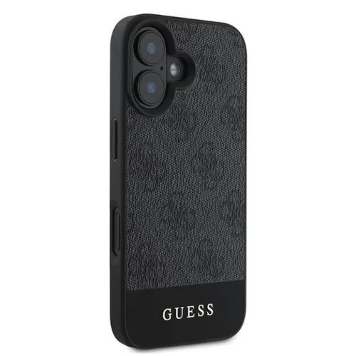  iPhone 16 Plus GUESS tok GUHCP16MG4GLGR (PC/TPU 4G PU Bottom Stripe) -3666339344979 3 kép
