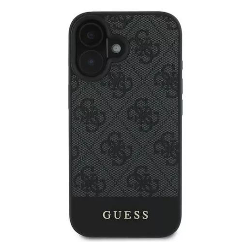  iPhone 16 Plus GUESS tok GUHCP16MG4GLGR (PC/TPU 4G PU Bottom Stripe) -3666339344979 4 kép