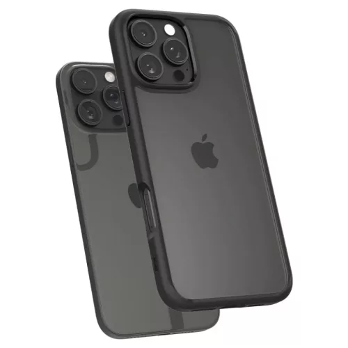  IPHONE 16 Pro Max matt fekete SPIGEN Ultra Hybrid tok-8809971229326 5 kép