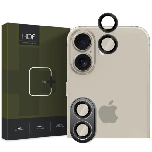 Hofi Camring Pro+ Iphone 16 / 16 Plus Fekete üvegfólia