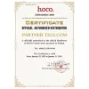HOCO utazó töltő USB A 2A N2 fehér-6931474746108 5 kép