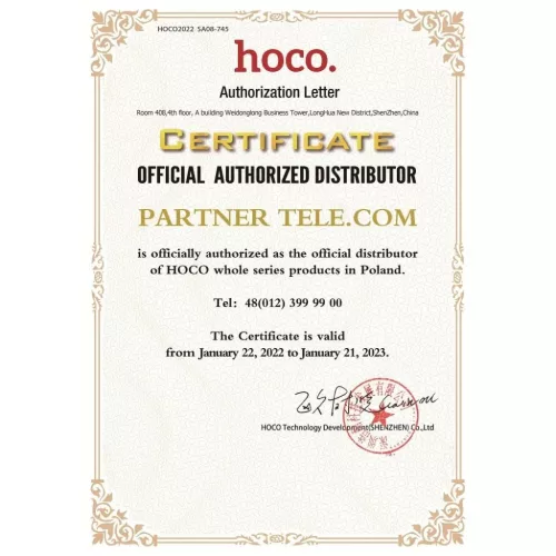 HOCO utazó töltő USB A 2A N2 fehér-6931474746108 5 kép