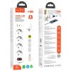 HOCO 4 aljzatos elosztó, hosszabbító kábel + 2 x USB A + Type C PD-6942007602150 5 kép