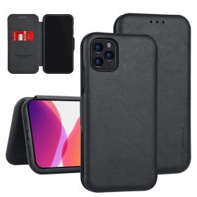 UNIQ iPhone 11 Pro Max fliptok kártyatartóval fekete-8719273210239 1 kép