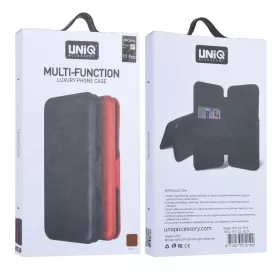 UNIQ iPhone 11 Pro fliptok kártyatartóval barna-8719273210192 2 kép