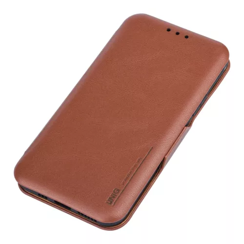 UNIQ iPhone 11 Pro fliptok kártyatartóval barna-8719273210192 4 kép