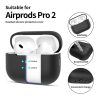 Tech-protect Silicone Apple Airpods Pro 1 / 2 Fekete-5906302313655 2 kép