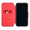 UNIQ iPhone 11 Pro Max fliptok kártyatartóval piros-8719273210253 4 kép