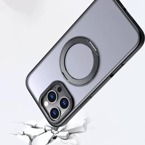 Tech-protect Magring Magsafe Iphone 16 Pro Max Matt Fekete Tok-5906302311576 2 kép