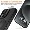 Tech-protect Magring Magsafe Iphone 16 Pro Max Matt Fekete Tok-5906302311576 4 kép