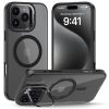 Tech-protect Magállvány Mágneserő Iphone 16 Pro Matt Fekete Tok-5906302311323 1 kép