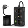 Tech-protect Pc3x6 Hálózati Elosztó 3 Usb & 3 Type-c & 3 Aljzat 200-5906302310555 2 kép