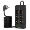 TECH-PROTECT PC6X6 Hálózati Elosztó 3 USB & 3 TYPE-C & 6 ALJZAT 200-5906302310586 2 kép