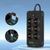 TECH-PROTECT PC6X6 Hálózati Elosztó 3 USB & 3 TYPE-C & 6 ALJZAT 200-5906302310586 3 kép