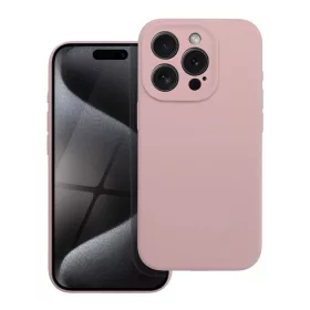 Szilikon 2mm tok iPhone 16 Plus homok rózsaszín-5903396323263 2 kép