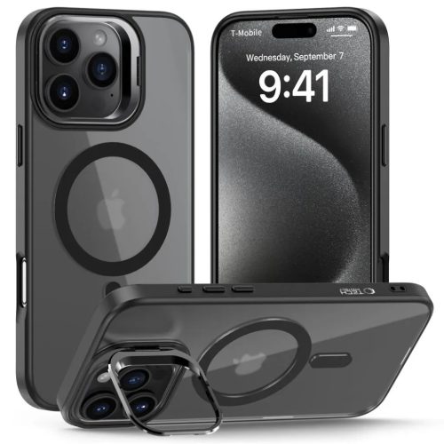 Tech-protect Magállvány Magsafe Iphone 16 Pro Max Matt Fekete Tok-5906302311330 1 kép