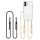Tech-protect Flexair Chain Magsafe Iphone 16 Fekete és Taupe Tok-5906302311705 1 kép