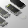 Ringke Easy Slide 2-Pack iPhone 16 Pro üvegfólia (fekete)-8800274960046 5 kép