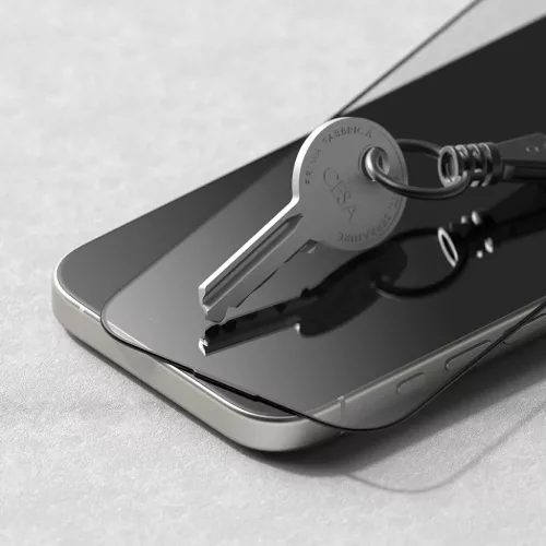 Ringke Easy Slide 2-pack edzett üveg iPhone 16 Pro Max fekete üvegf�-8809961789717 4 kép