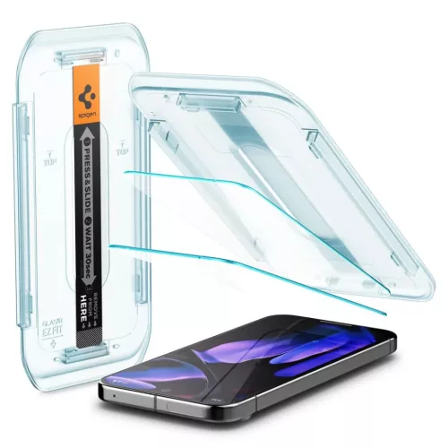 Spigen Glas.TR "EZ Fit" 2-PACK Google Pixel 9 / 9 Pro  / 10 / 10 Pro �-8809971233101 2 kép