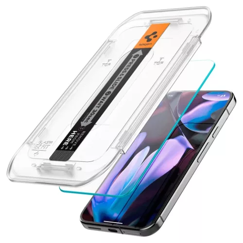 Spigen Glas.TR "EZ Fit" 2-PACK Google Pixel 9 / 9 Pro  / 10 / 10 Pro �-8809971233101 4 kép