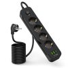 Tech-protect Pcl4x3 Hálózati Elosztó 2 Usb & 1 Type-c & 4 Aljzat 20-5906302310593 2 kép
