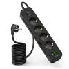 Tech-protect Pcl4x3 Hálózati Elosztó 2 Usb & 1 Type-c & 4 Aljzat 20-5906302310593 2 kép