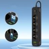 Tech-protect Pcl4x3 Hálózati Elosztó 2 Usb & 1 Type-c & 4 Aljzat 20-5906302310593 3 kép