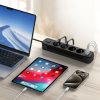 Tech-protect Pcl4x3 Hálózati Elosztó 2 Usb & 1 Type-c & 4 Aljzat 20-5906302310593 6 kép