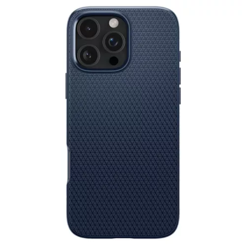  Iphone 16 Pro Max Spigen Liquid Air Sötétkék Tok-8809971229258 2 kép