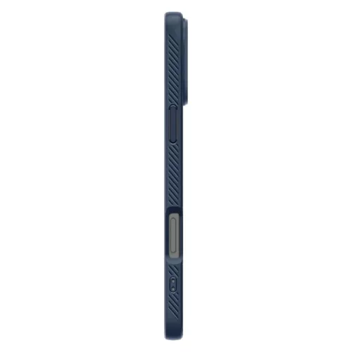  Iphone 16 Pro Max Spigen Liquid Air Sötétkék Tok-8809971229258 4 kép