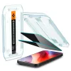Spigen Glas.TR "EZ Fit" 2-PACK iPhone 16 Pro Max / 17 Pro Max Privacy -8809971228527 9 kép