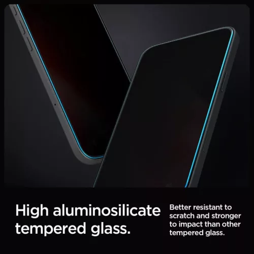 Spigen Glas.TR "EZ Fit" 2-PACK iPhone 16 Pro Max / 17 Pro Max Privacy -8809971228527 10 kép