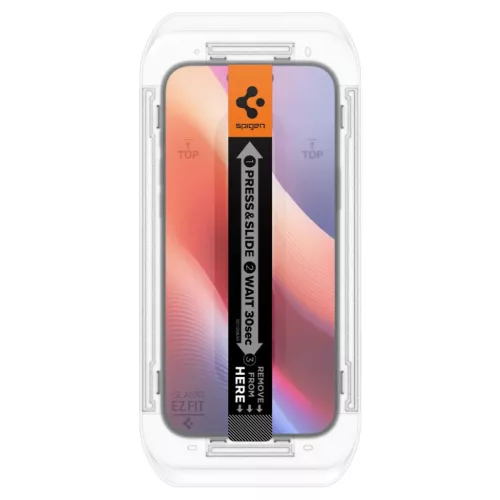Edzett üveg SPIGEN GLAS.TR ”EZ FIT” 2-Pack iPhone 16 Pro / 17 / 1-8809971228695 5 kép