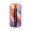 SPIGEN GLAS.TR „EZ FIT” 2-PACK IPHONE 16 PRO PRIVACY üvegfólia-8809971228701 5 kép