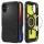  iPhone 16 Fekete Spigen Tough Armor Mag Magsafe tok