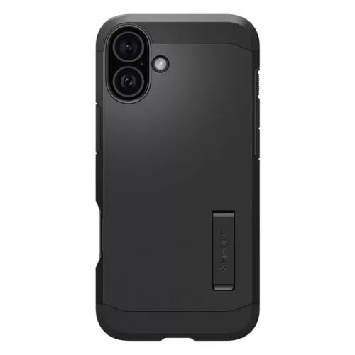  iPhone 16 Fekete Spigen Tough Armor Mag Magsafe tok-8809971231114 3 kép