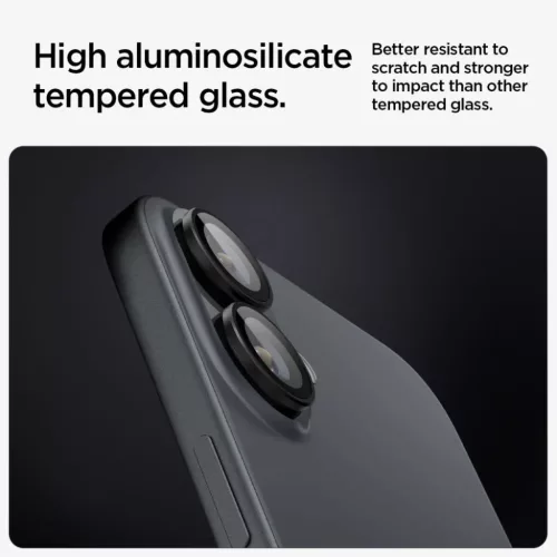 SPIGEN OPTIK PRO GLAS.TR "EZ FIT" KAMERAVÉDŐ 2-DARABOS KÉSZLET IPHO-8809971228633 6 kép