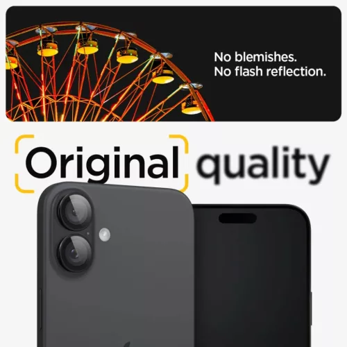 SPIGEN OPTIK PRO GLAS.TR "EZ FIT" KAMERAVÉDŐ 2-DARABOS KÉSZLET IPHO-8809971228633 8 kép