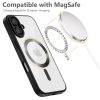 Tech-protect Magflex Magsafe Iphone 16 Satin Fekete Tok-5906302312108 3 kép