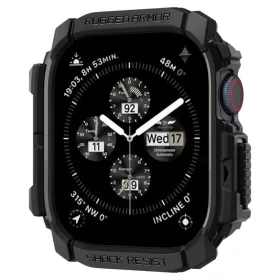  Apple Watch 10/11 (42 mm) Matt Fekete SPIGEN Rugged Armor tok-8809971234313 2 kép