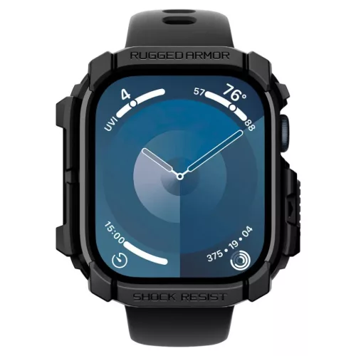  Apple Watch 10/11 (42 mm) Matt Fekete SPIGEN Rugged Armor tok-8809971234313 4 kép