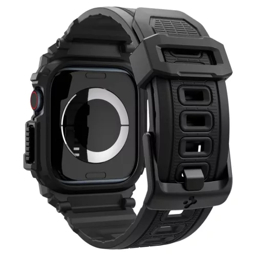  Apple Watch 10/11 (42 MM) Matt Fekete SPIGEN RUGGED ARMOR "PRO" tok-8809971234375 2 kép
