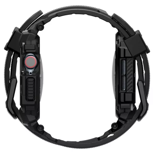  Apple Watch 10/11 (42 MM) Matt Fekete SPIGEN RUGGED ARMOR "PRO" tok-8809971234375 3 kép